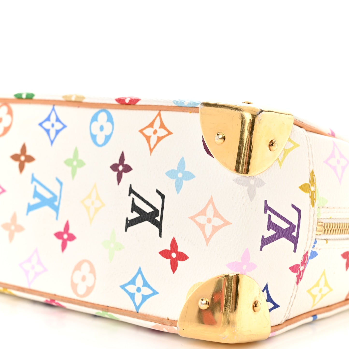 Monogram Multicolor Trouville White