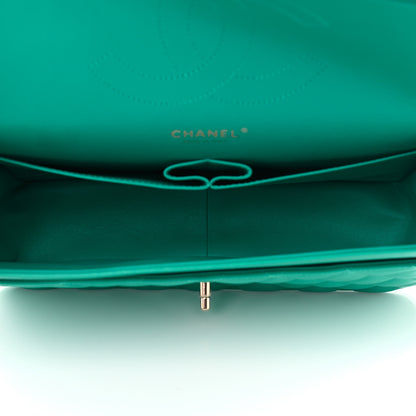 Chanel Caviar Quilted Jumbo Double Flap Turquoise 5 of 11