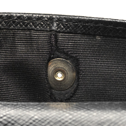 Prada Saffiano Metal Bi-Fold Wallet Black 10 of 11