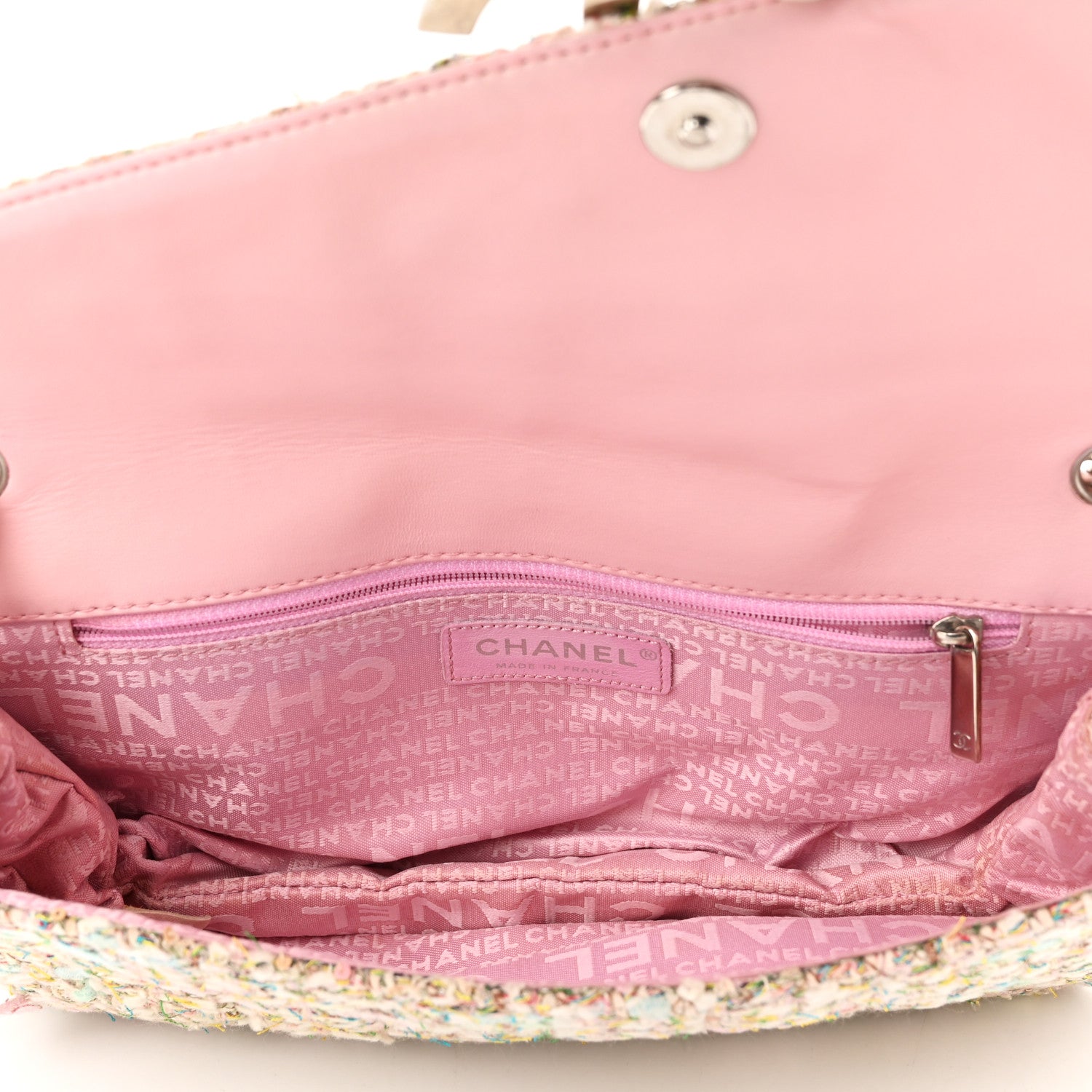 Chanel Tweed CC Flap Multicolor 5 of 10