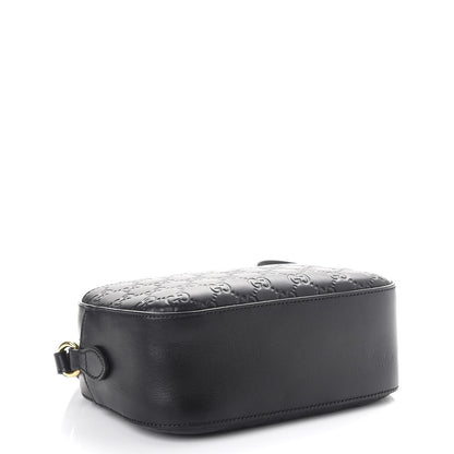 Gucci Guccissima Signature Small Camera Bag Black 4 of 7