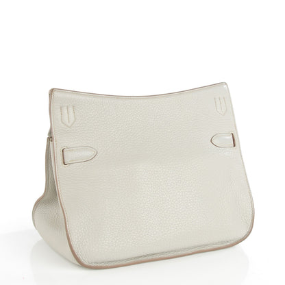 Hermes Taurillon Clemence Jypsiere 28 Gris Perle 15 of 21