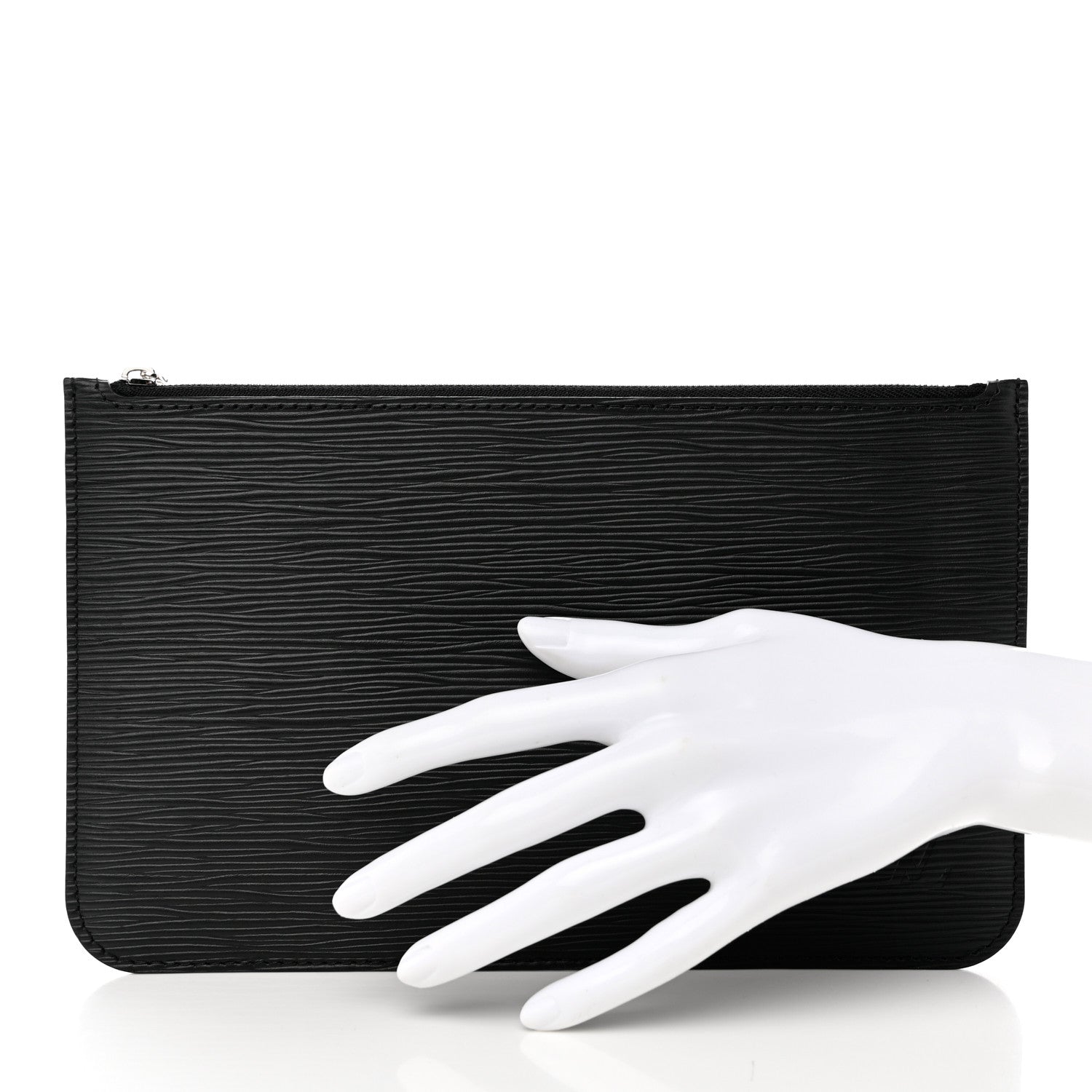 Louis Vuitton Epi Neverfull Pochette MM GM Black 2 of 8