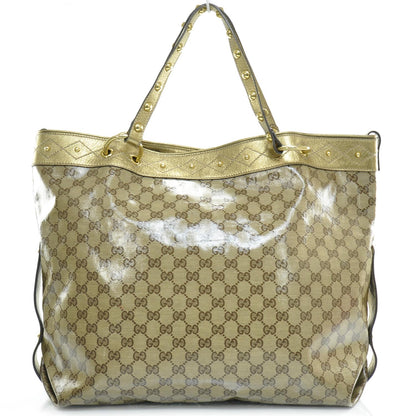 Gucci Crystal Monogram Studded Irina Tote 4 of 8