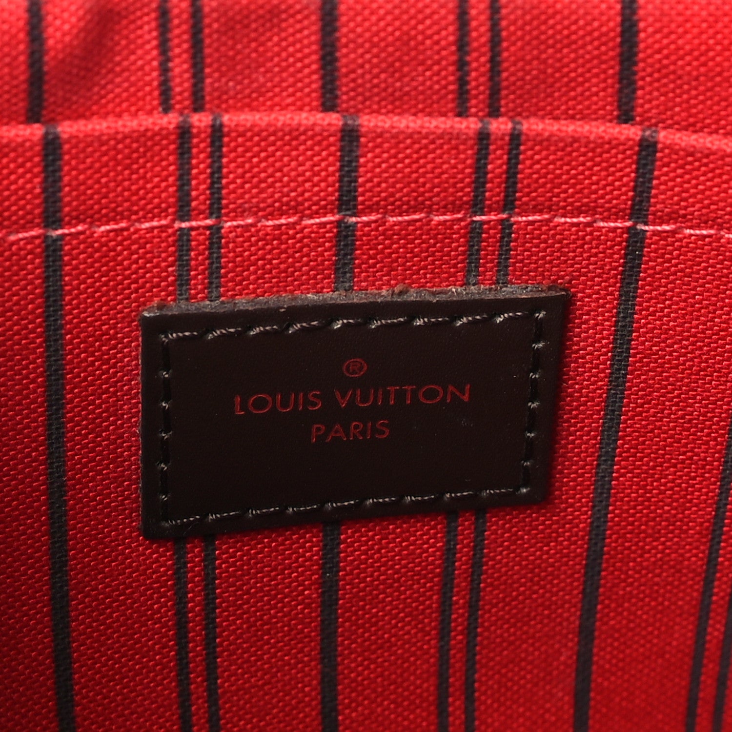 Louis Vuitton Damier Ebene Neverfull MM GM Pochette 6 of 6
