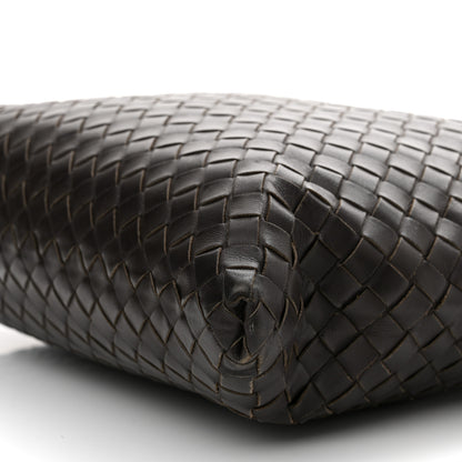 Bottega Veneta Nappa Intrecciato VN Crossbody Messenger Bag Ebano 8 of 9