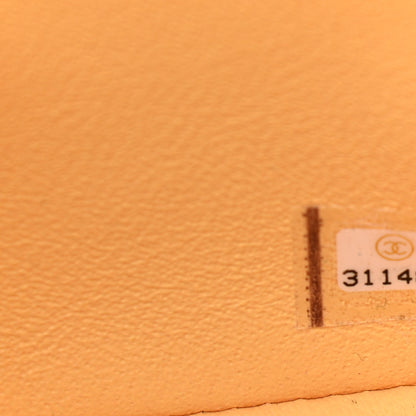 Chanel Lambskin Quilted Mini Rectangular Flap Pink Yellow 7 of 11