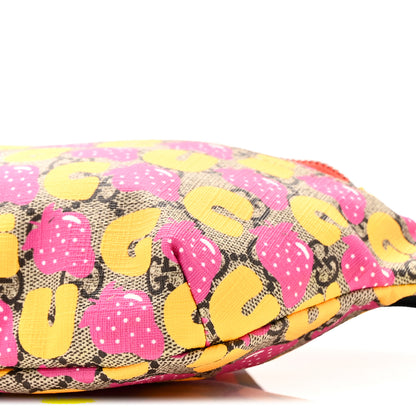 Gucci GG Supreme Monogram Childrens Strawberry Print Belt Bag Multicolor 10 of 10
