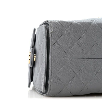 Chanel Caviar Quilted Small Chanel 25 Handbag Dark Grey 9 of 11