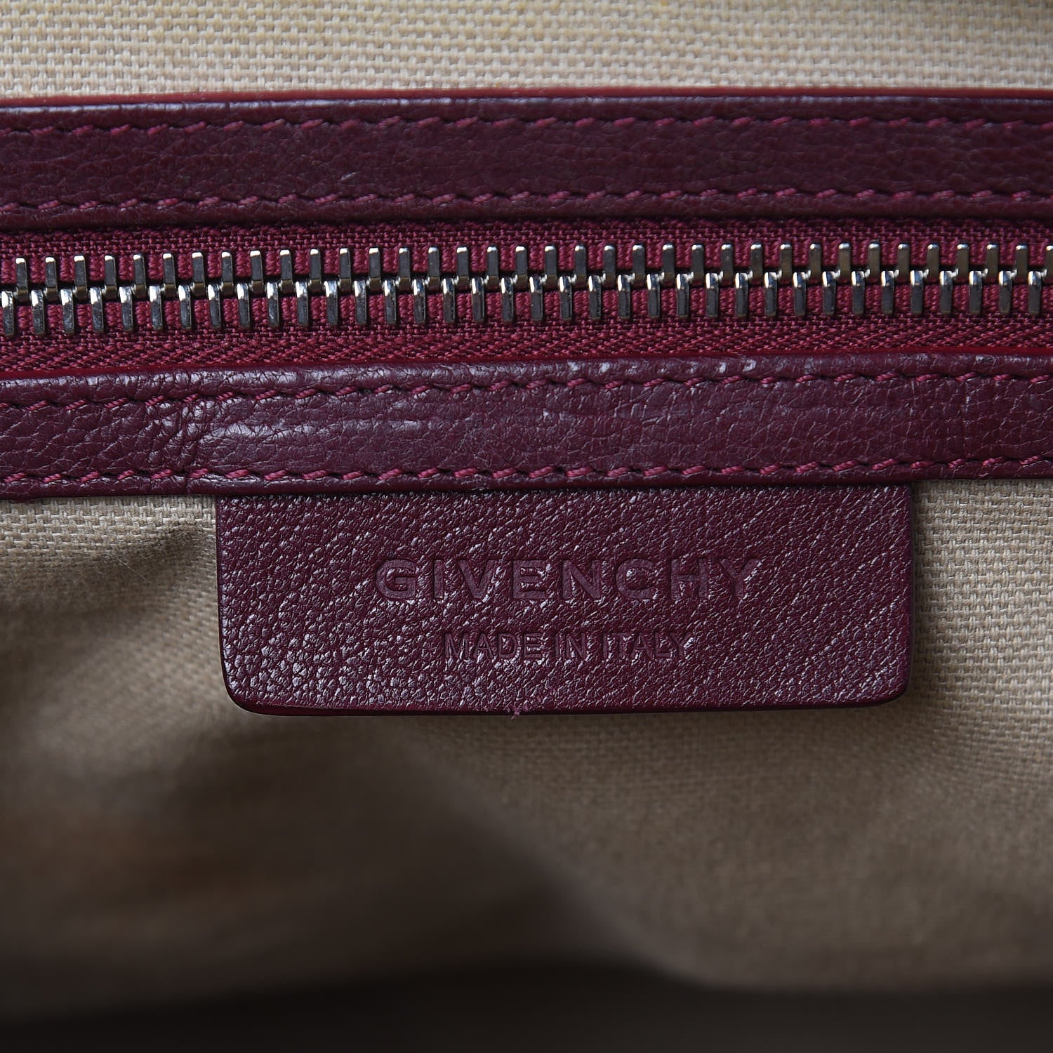 Givenchy Sugar Goatskin Medium Antigona Oxblood 8 of 16