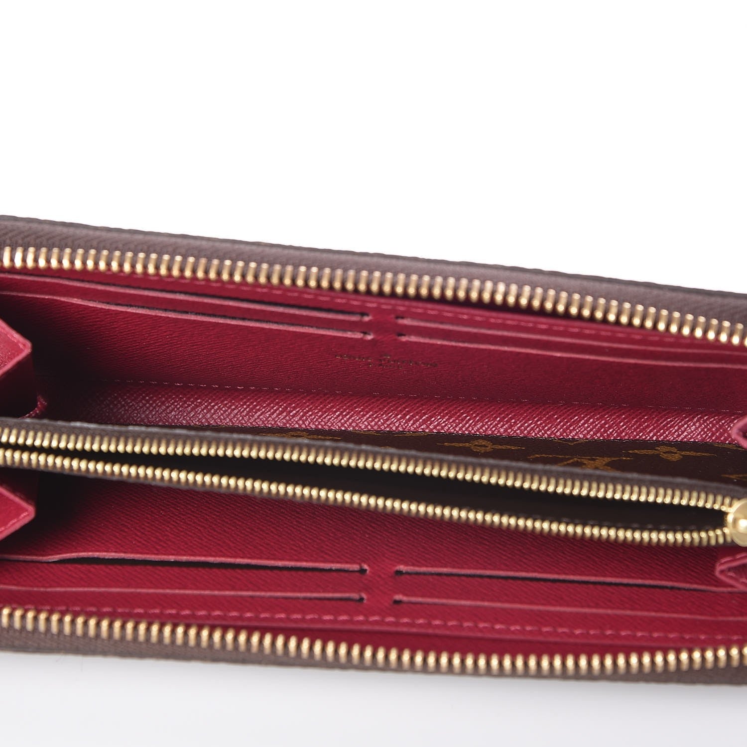 Louis Vuitton Monogram Clemence Wallet Fuchsia 5 of 8