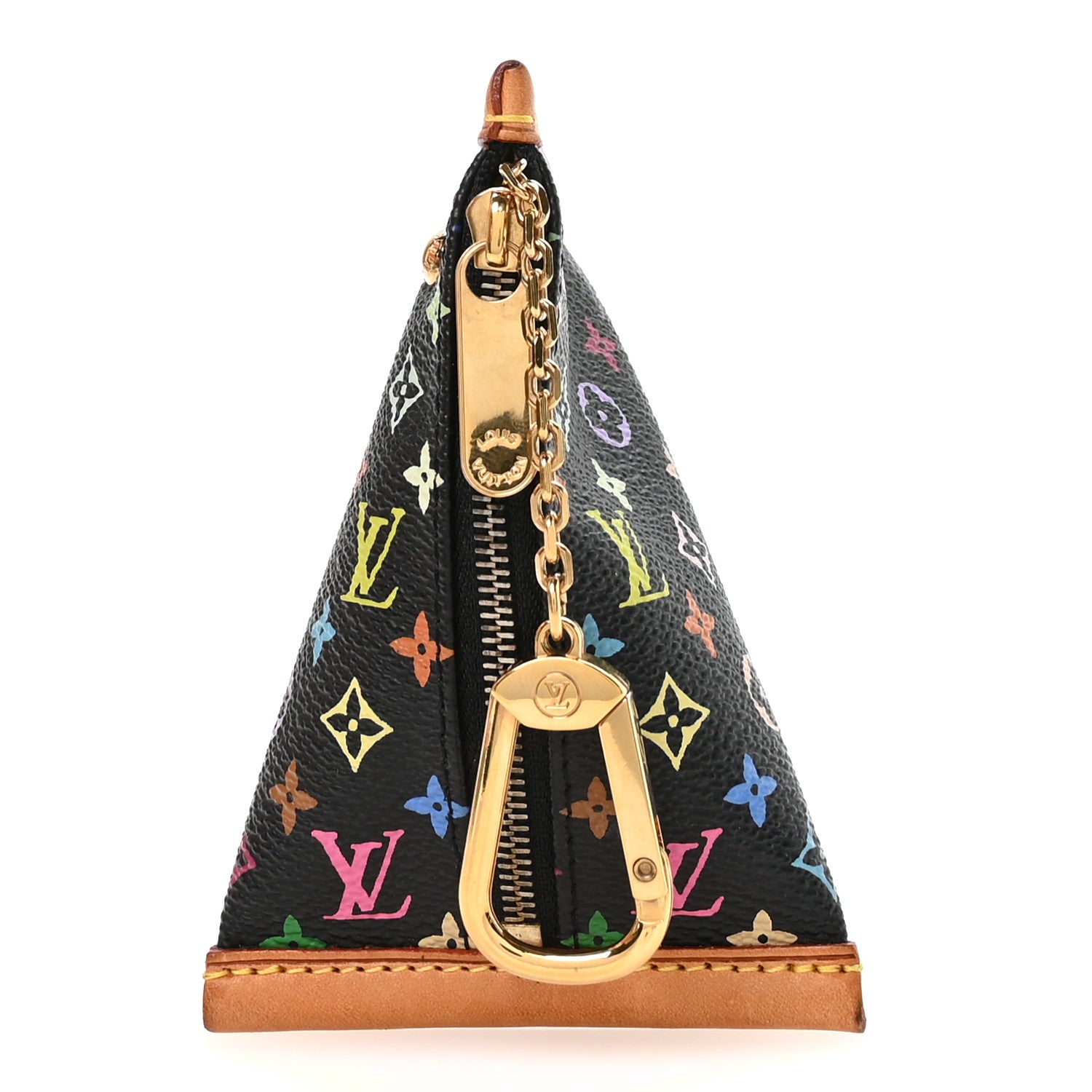 Louis Vuitton Monogram Multicolor Berlingot Coin Purse Black 1 of 6