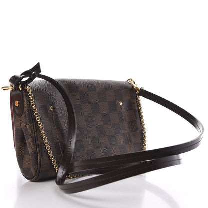Louis Vuitton Damier Ebene Favorite PM 3 of 10