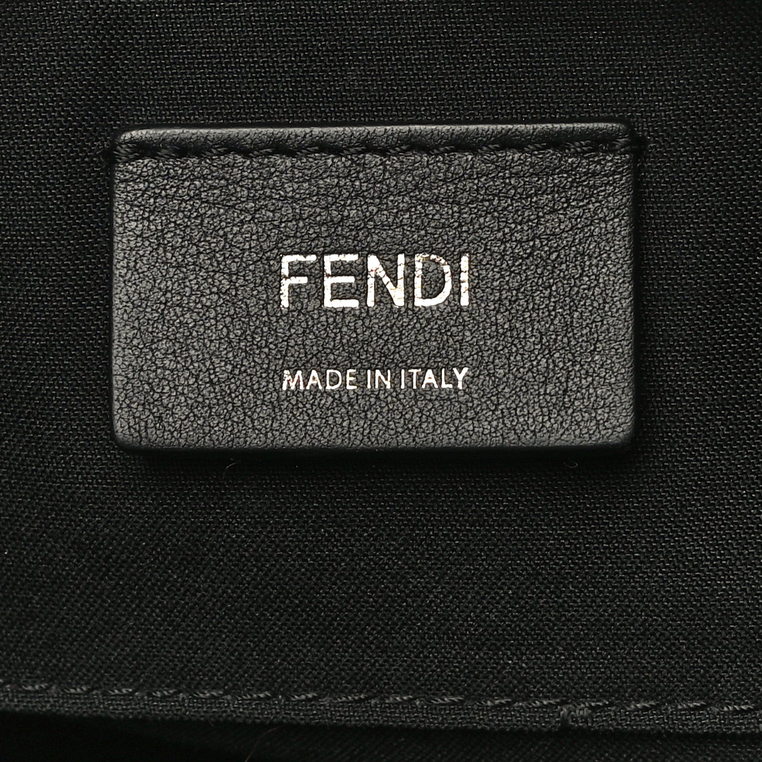 Fendi Vitello Century F is Fendi Bi-Color FF 1974 Embossed Camera Case Maya Black 7 of 11