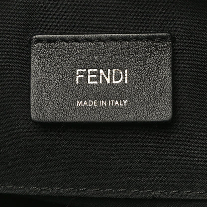 Fendi Vitello Century F is Fendi Bi-Color FF 1974 Embossed Camera Case Maya Black 7 of 11