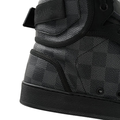 Louis Vuitton Damier Graphite Rivoli High Top Sneakers 10 9 of 11