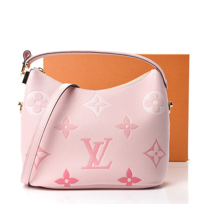Louis Vuitton Empreinte Monogram Giant By The Pool Marshmallow Hobo PM Bouton De Rose 11 of 11