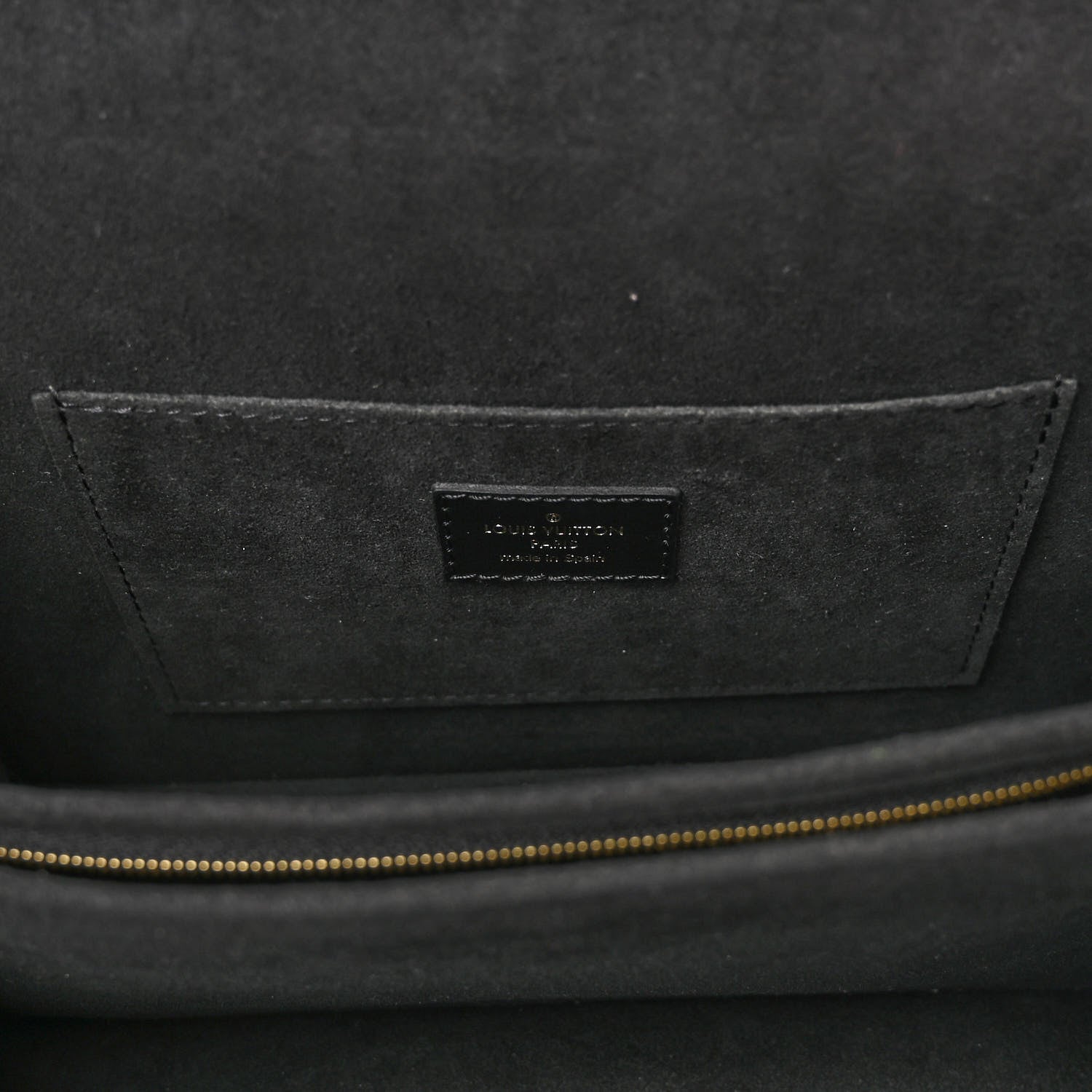 Louis Vuitton Epi Dauphine MM Black 6 of 9