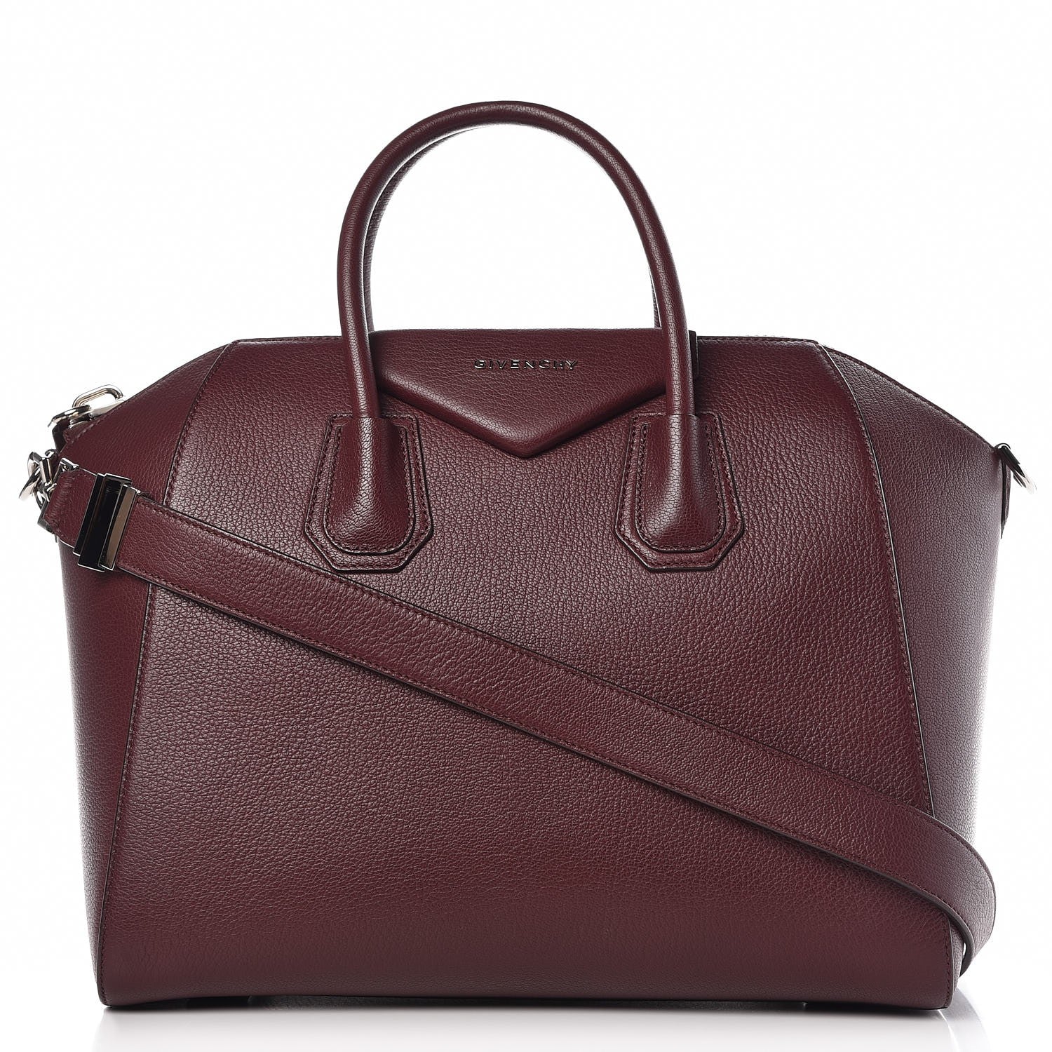 Givenchy Sugar Goatskin Medium Antigona Oxblood 1 of 7