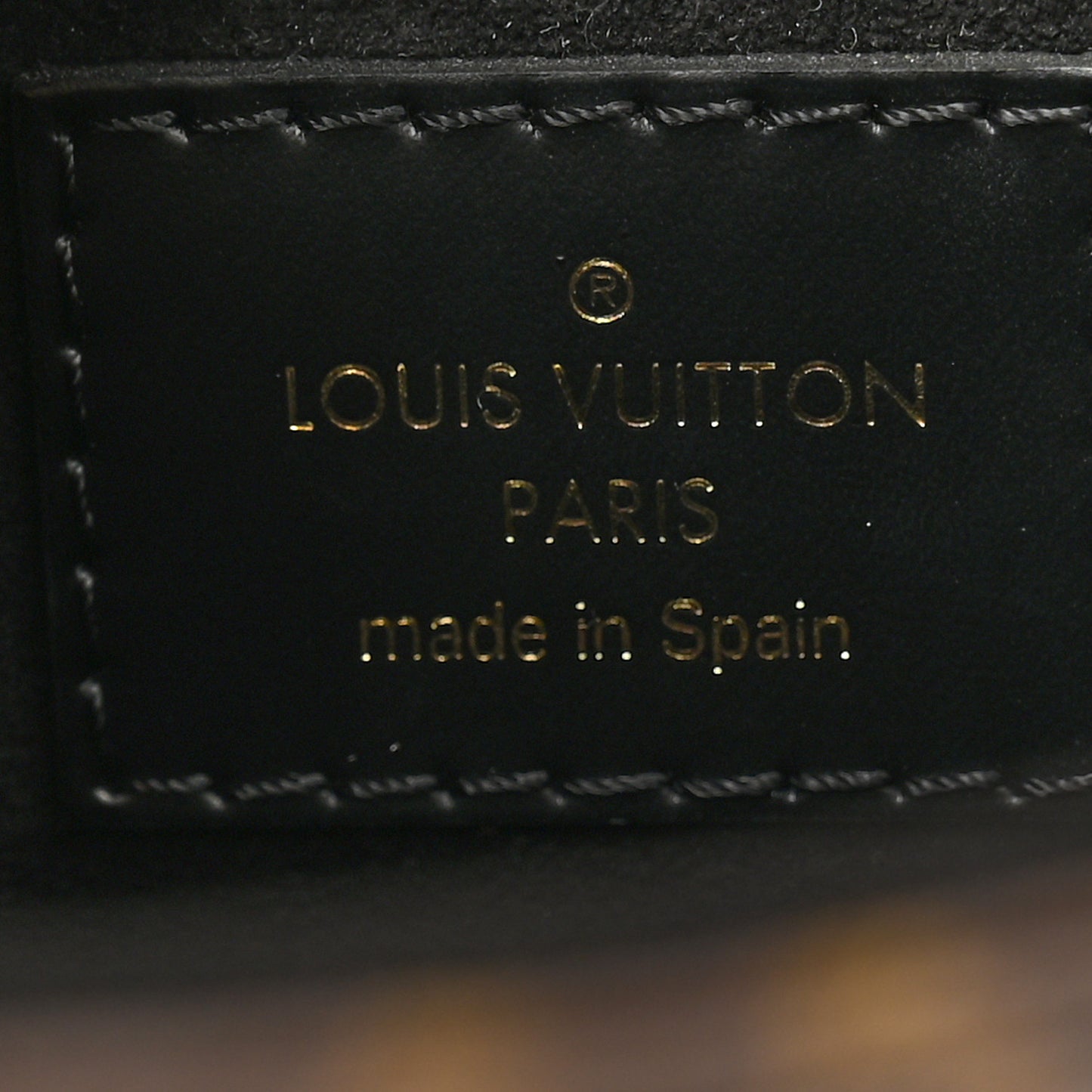 Epi Monogram Saint Michel Black