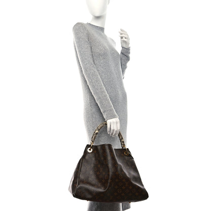 Louis Vuitton Snakeskin Monogram Artsy MM 2 of 8
