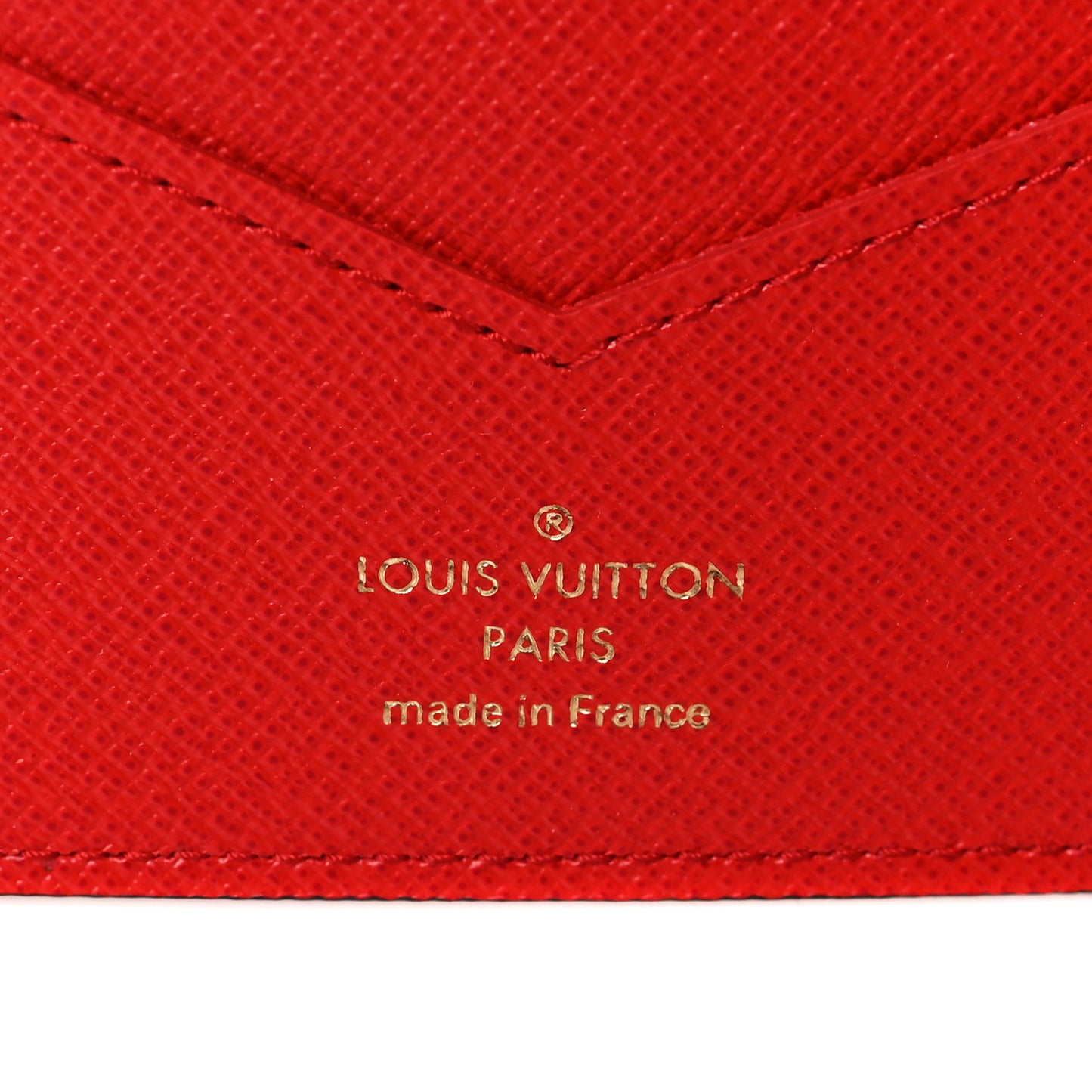 Monogram 2019 Christmas Animation Passport Cover Rouge