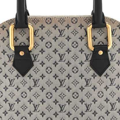 Louis Vuitton Mini Monogram Alma Haut Tote Blue 8 of 15