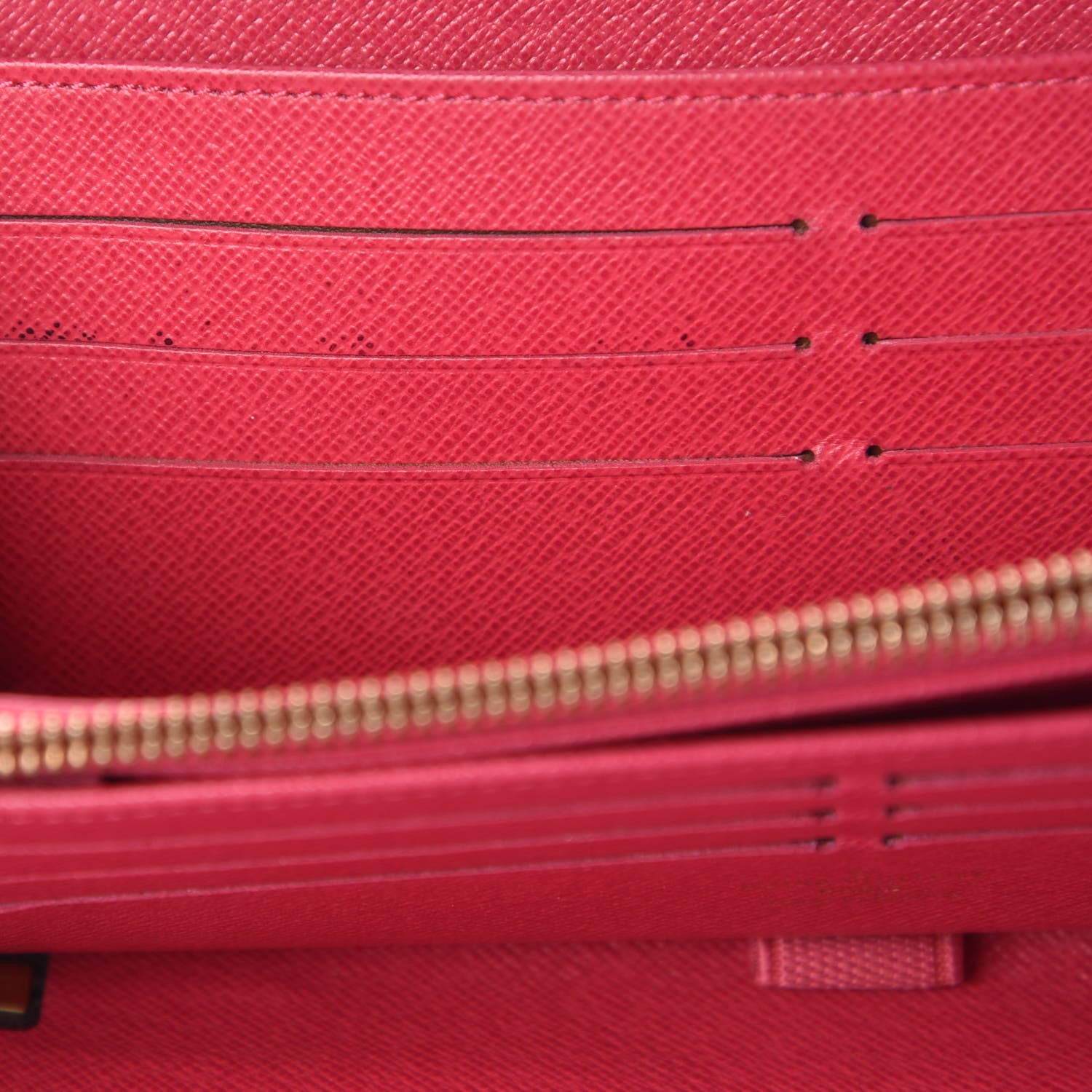 Louis Vuitton Monogram My LV Heritage Zippy Organizer Wallet Fuchsia Violet 7 of 12