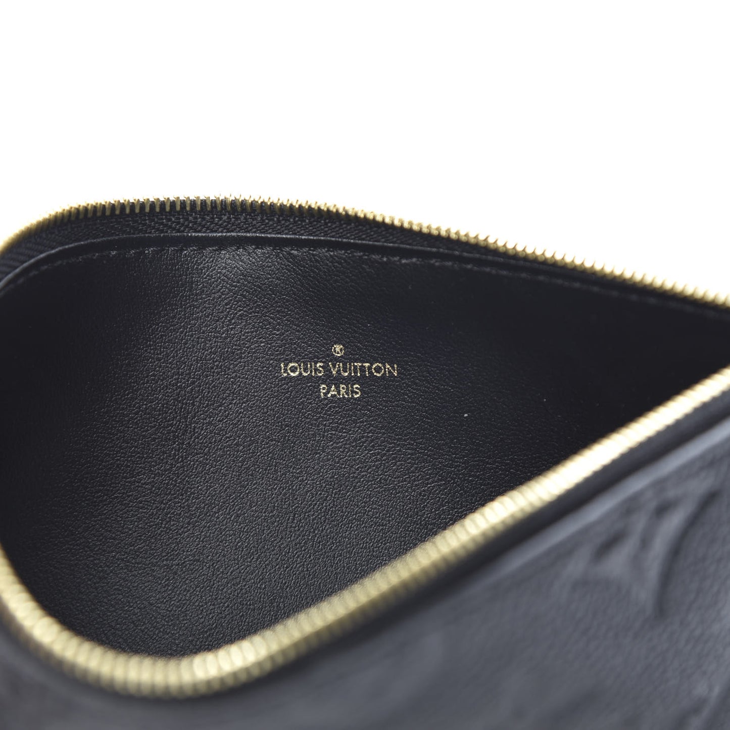 Empreinte Felicie Chain Wallet Zippered Insert Black
