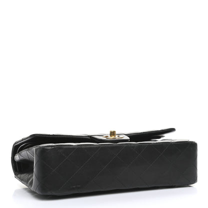 Chanel Lambskin Quilted Medium Double Flap Black 4 of 11