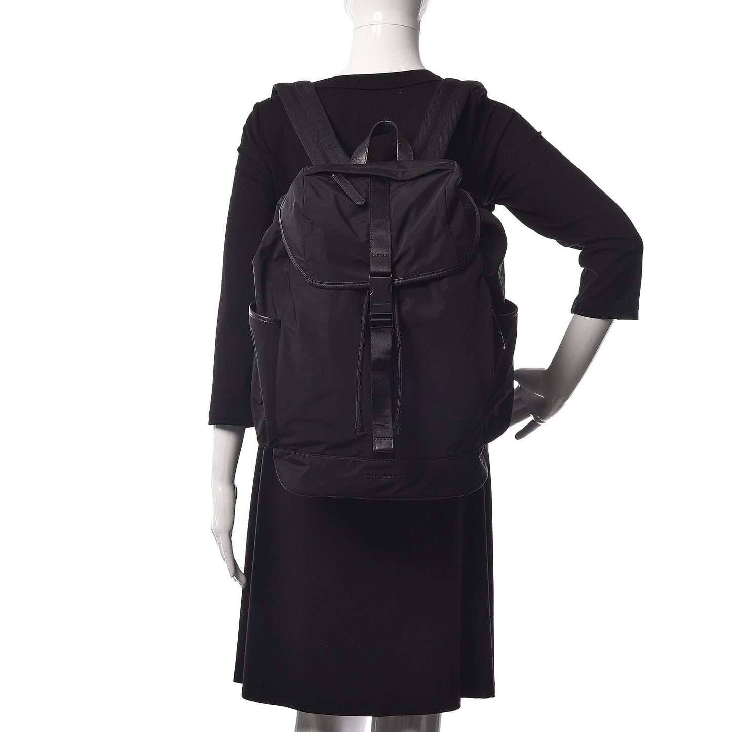Nylon Drifton Backpack Black