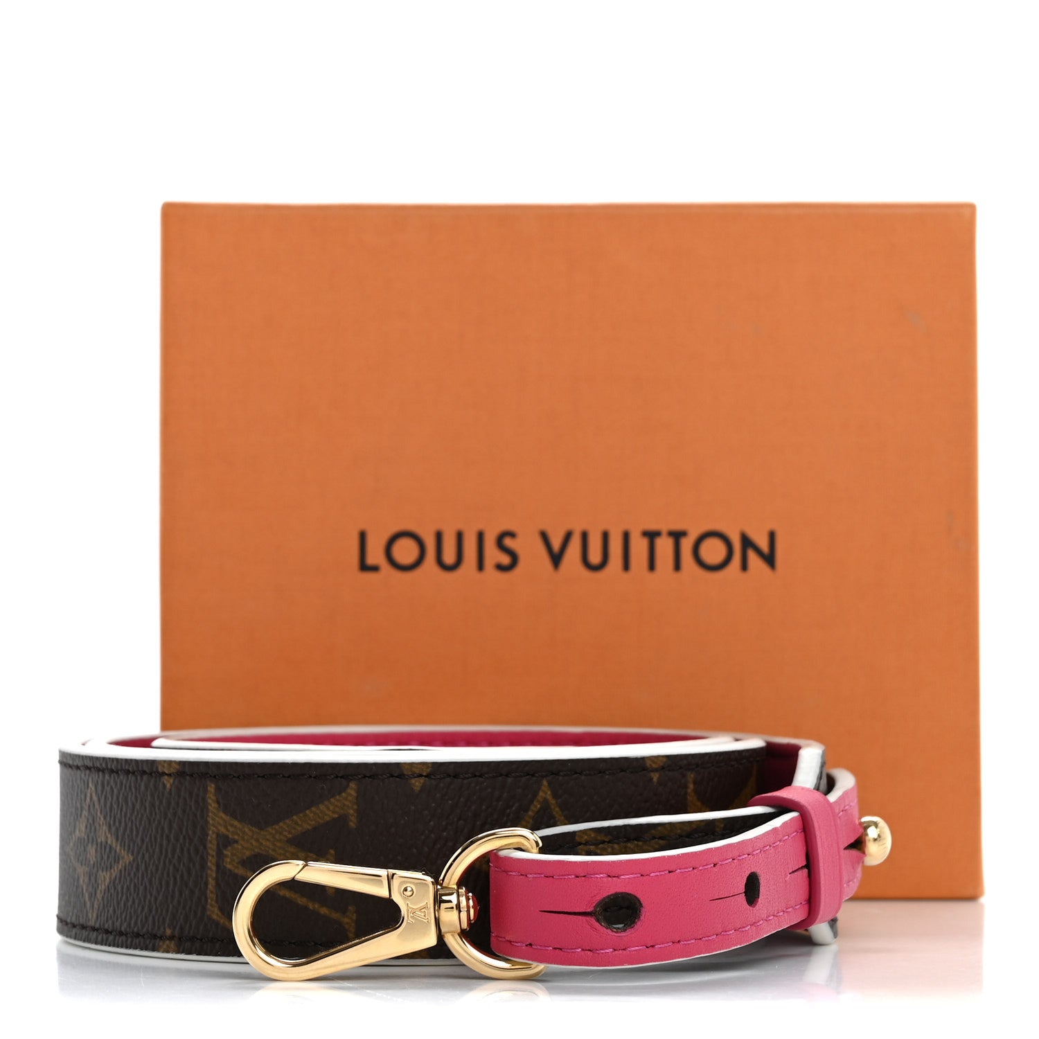 Louis Vuitton Monogram Bandouliere Shoulder Strap XL Hot Pink 7 of 7