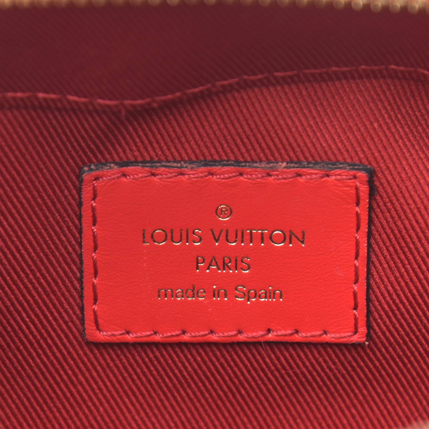 Louis Vuitton Monogram Saintonge Coquelicot 6 of 13