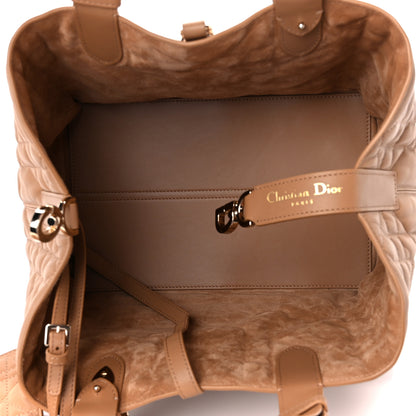Christian Dior Calfskin Macrocannage Medium Toujour Powder Tan 6 of 14