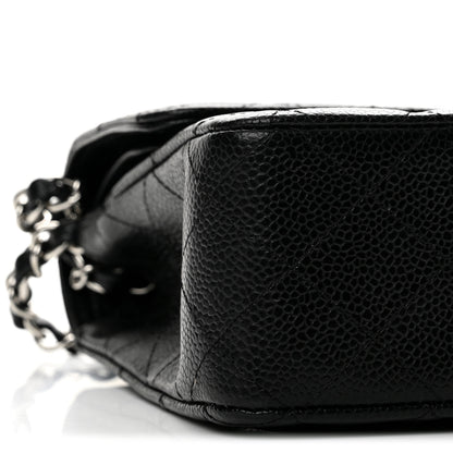 Chanel Caviar Quilted Medium Double Flap Black 9 of 13