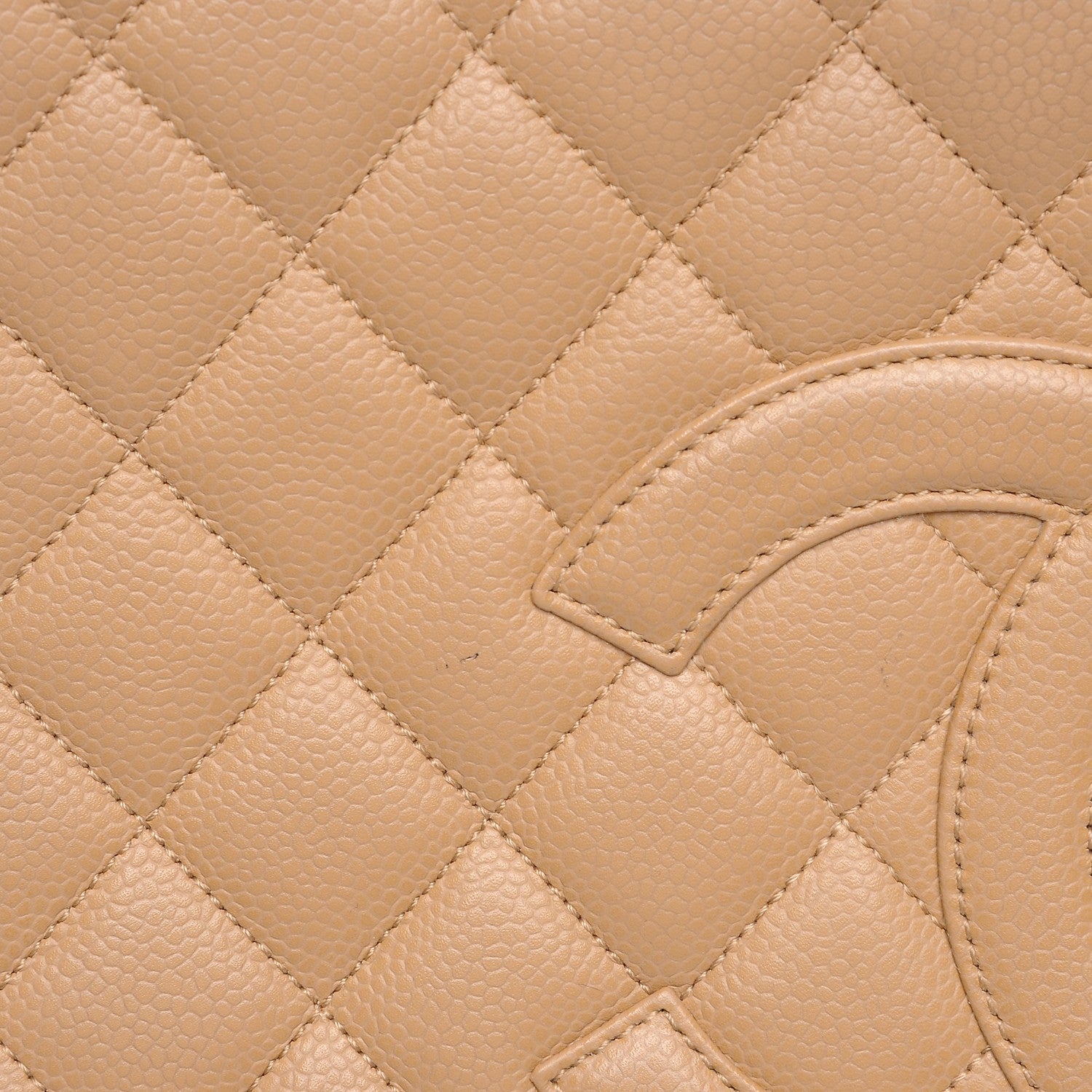 Chanel Caviar Quilted Grand Shopping Tote GST Beige 10 of 16