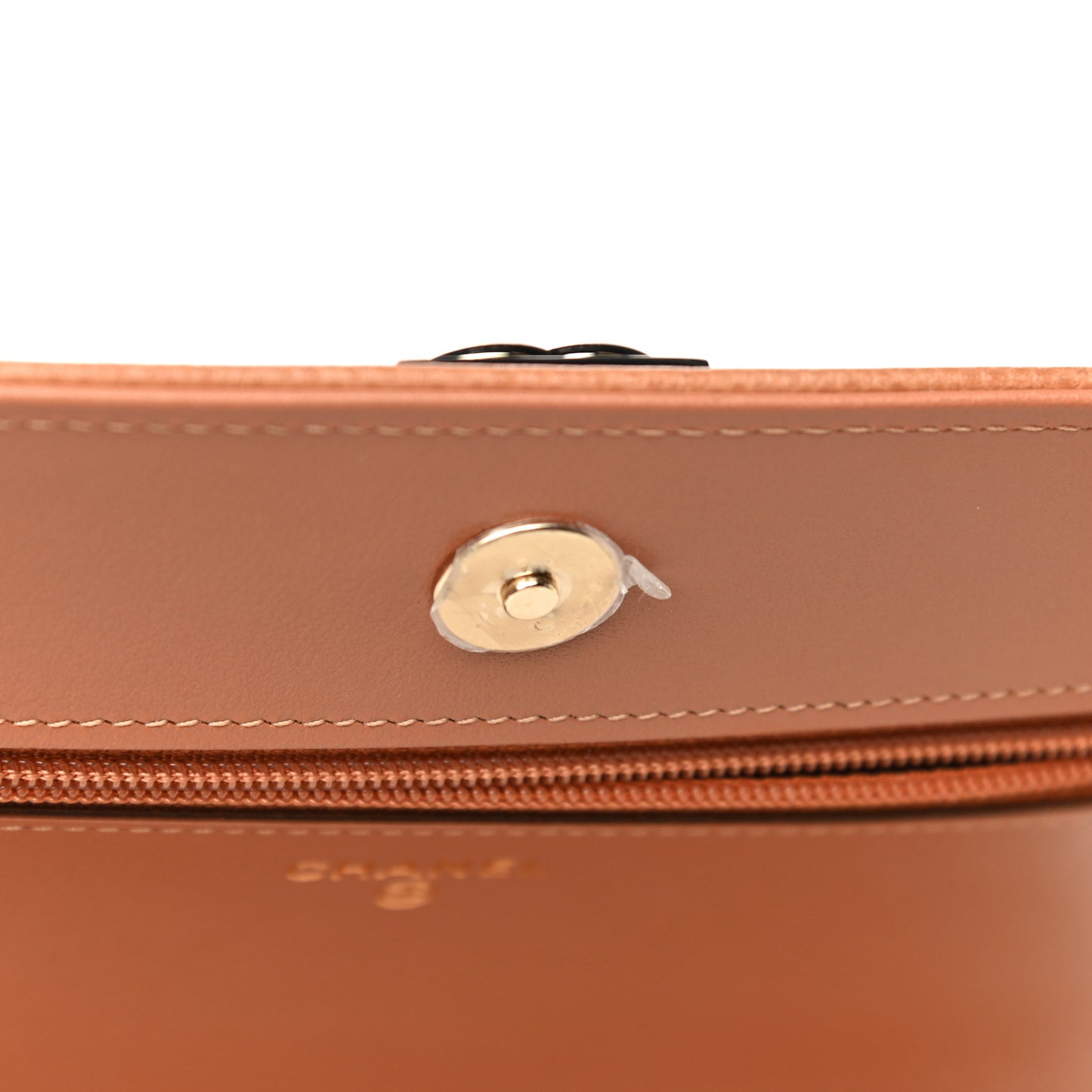 Caviar Quilted Boy Wallet On Chain WOC Brown