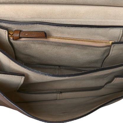 Chloe Goatskin Medium Faye Shoulder Bag Woody Khaki 4 of 13