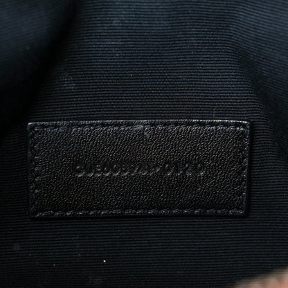 Saint Laurent Grained Lambskin Quilted Mini Becky Double Zip Bag Rouge Eros 9 of 12