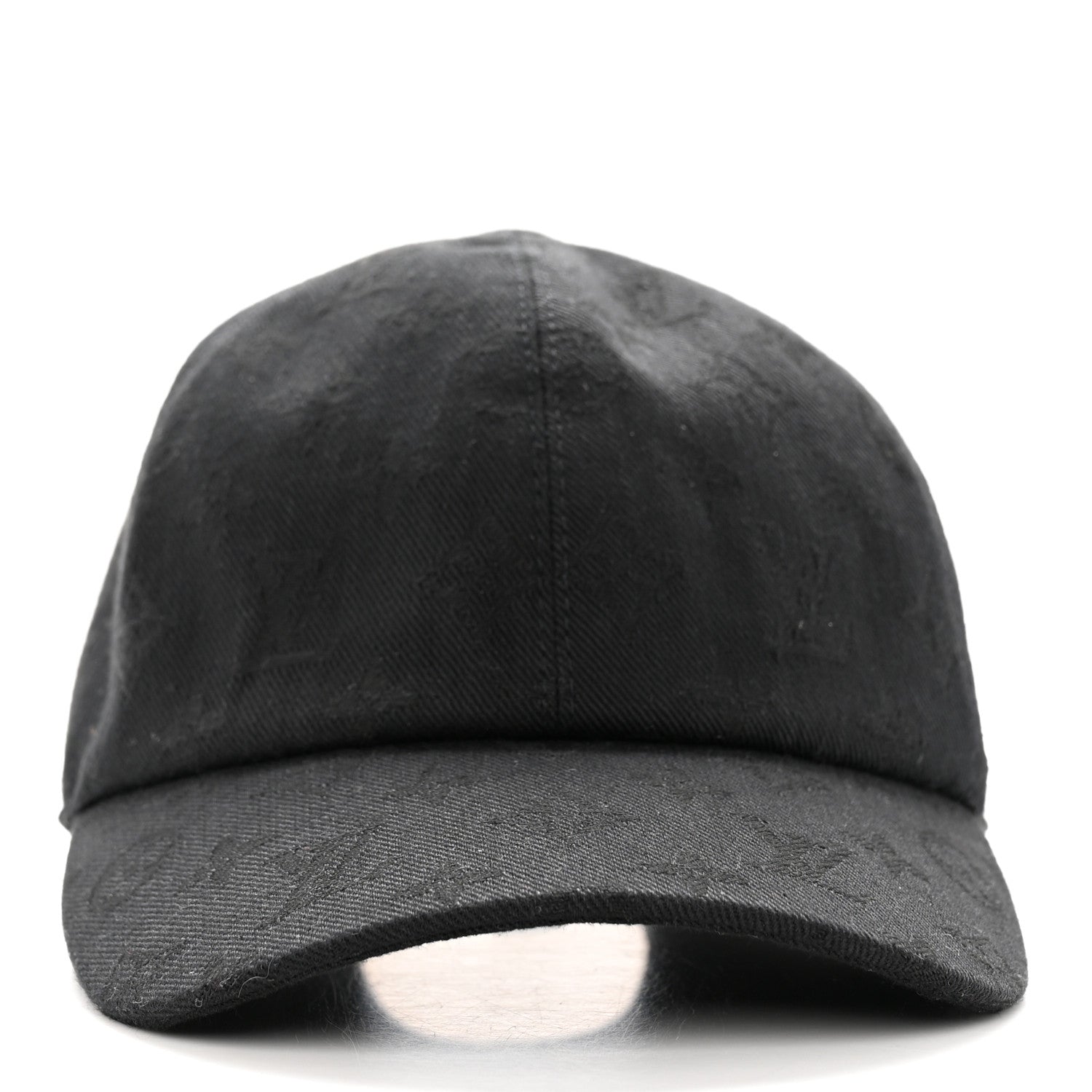 Louis Vuitton Monogram Jacquard Essential Cap 60 Black 3 of 8