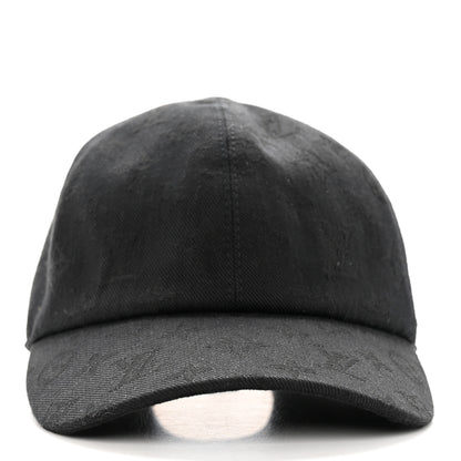 Louis Vuitton Monogram Jacquard Essential Cap 60 Black 3 of 8