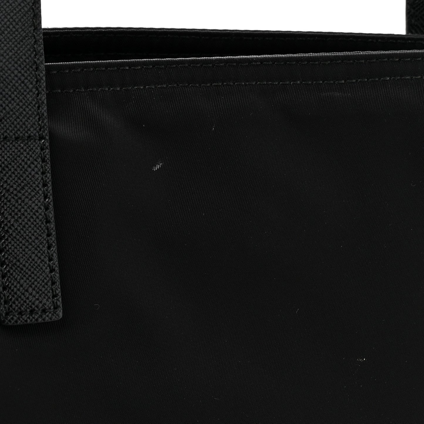 Tessuto Nylon Saffiano Vela Tote Black