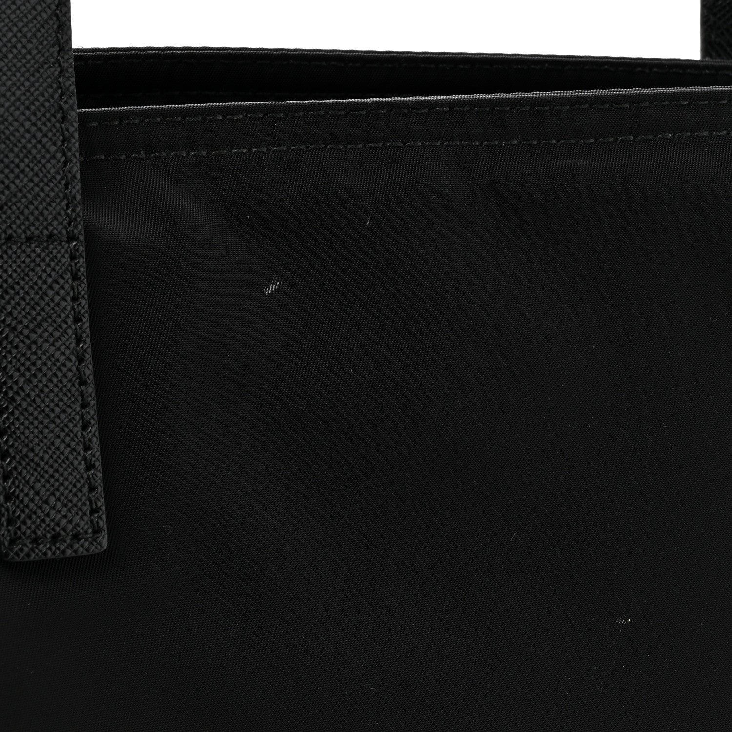Prada Tessuto Nylon Saffiano Vela Tote Black 11 of 11