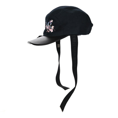 Christian Dior Homme Cotton Sheepskin Logo Hat M Black 2 of 7