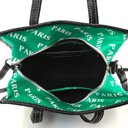 Balenciaga Agneau Arena Paris Print S Bazar Shopper Tote 5 of 9