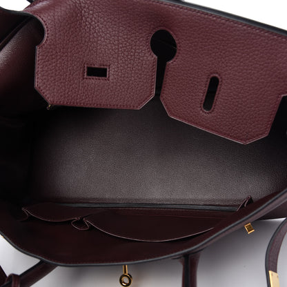 Hermes Fjord JPG Shoulder Birkin II 42 Prune 5 of 10