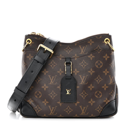 Louis Vuitton Monogram Odeon PM Black 1 of 20