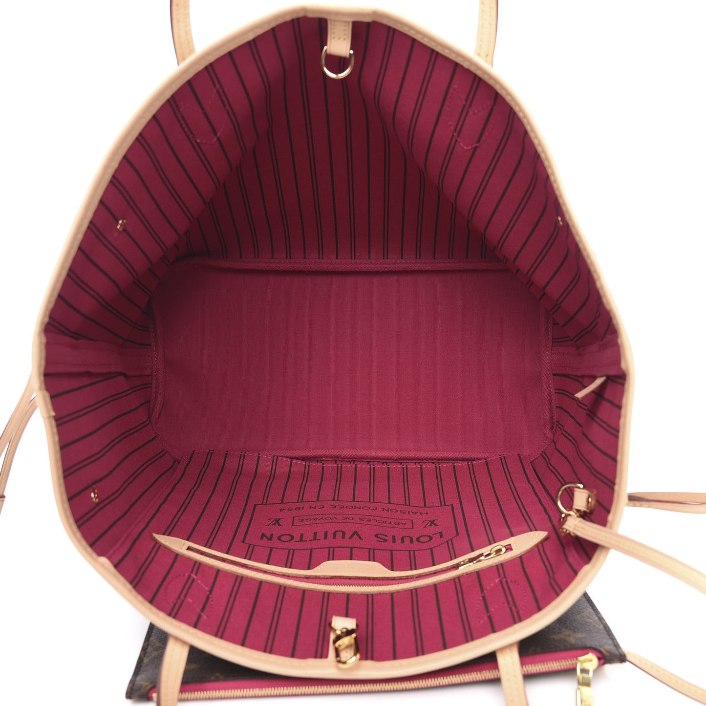 Monogram Neo Neverfull MM Pivoine