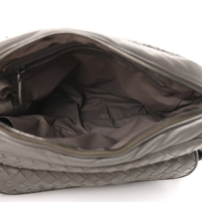 Bottega Veneta Nappa Intrecciato Messenger Bag Grey 4 of 8