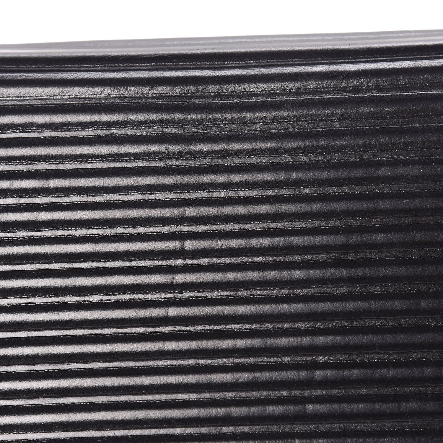Saint Laurent Ribbed Calfskin Opium Monogram Chain Wallet Black 13 of 17